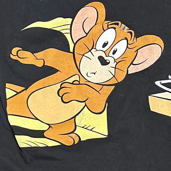 Tom and Jerry - Black T-Shirt - S - Picture 4 of 6